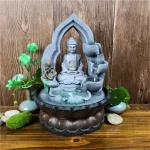 Fontaine Intérieur Zen Temple Bouddhiste