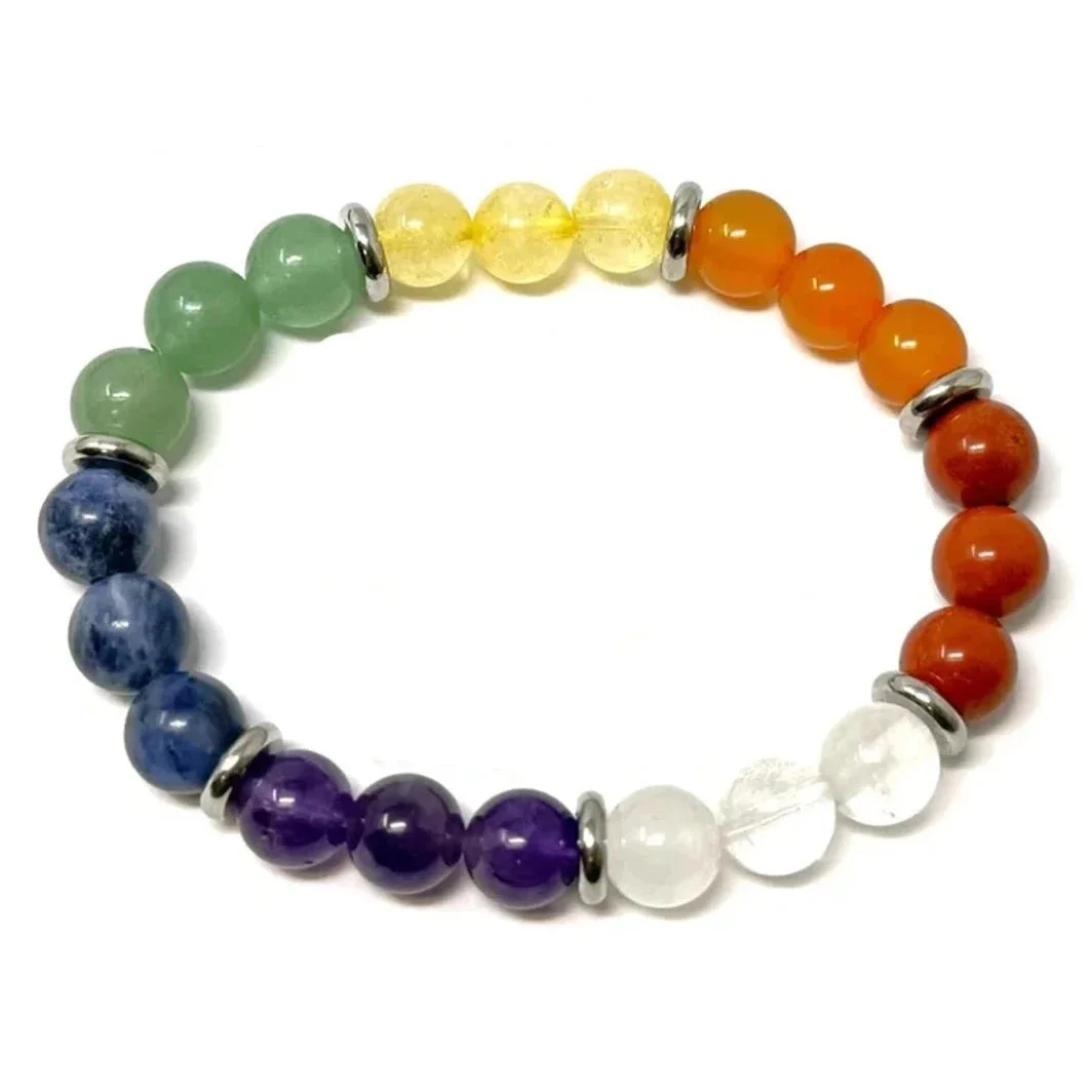 Bracelet 7 Chakras Multi-Pierres