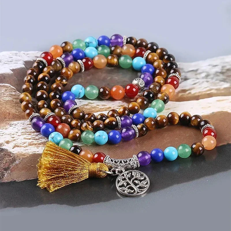 Bracelet Mala Tibétain 7 Chakras