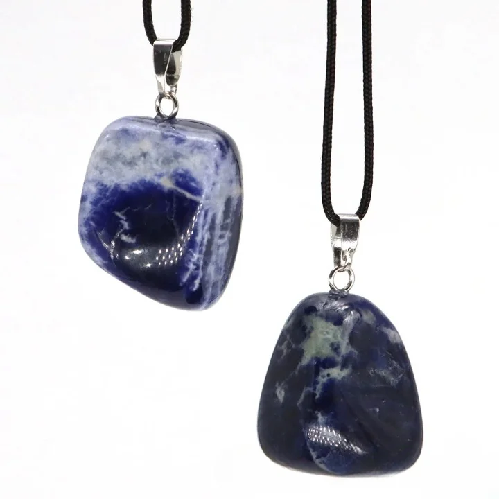 Collier en Pierres Sodalite Bleu