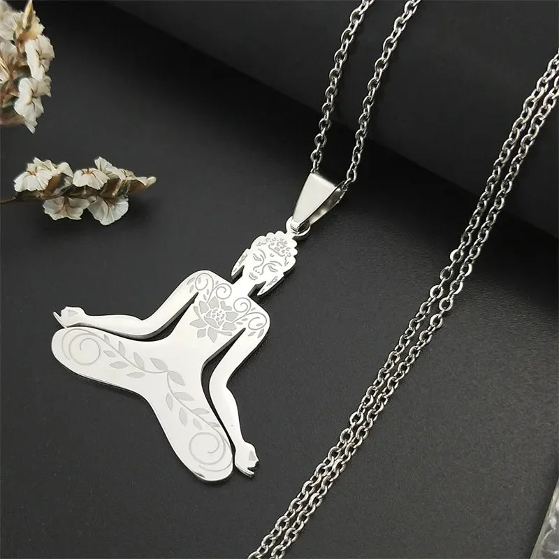 Pendentif Bouddha Acier – Image 3