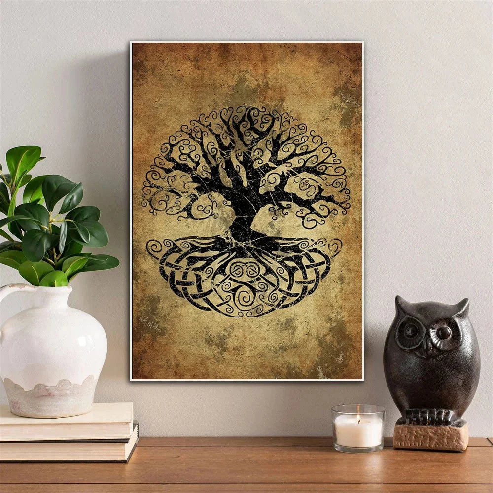 Tableau Arbre de Vie Moderne en décoration