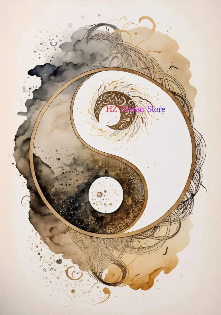 Tableau Ying Et Yang