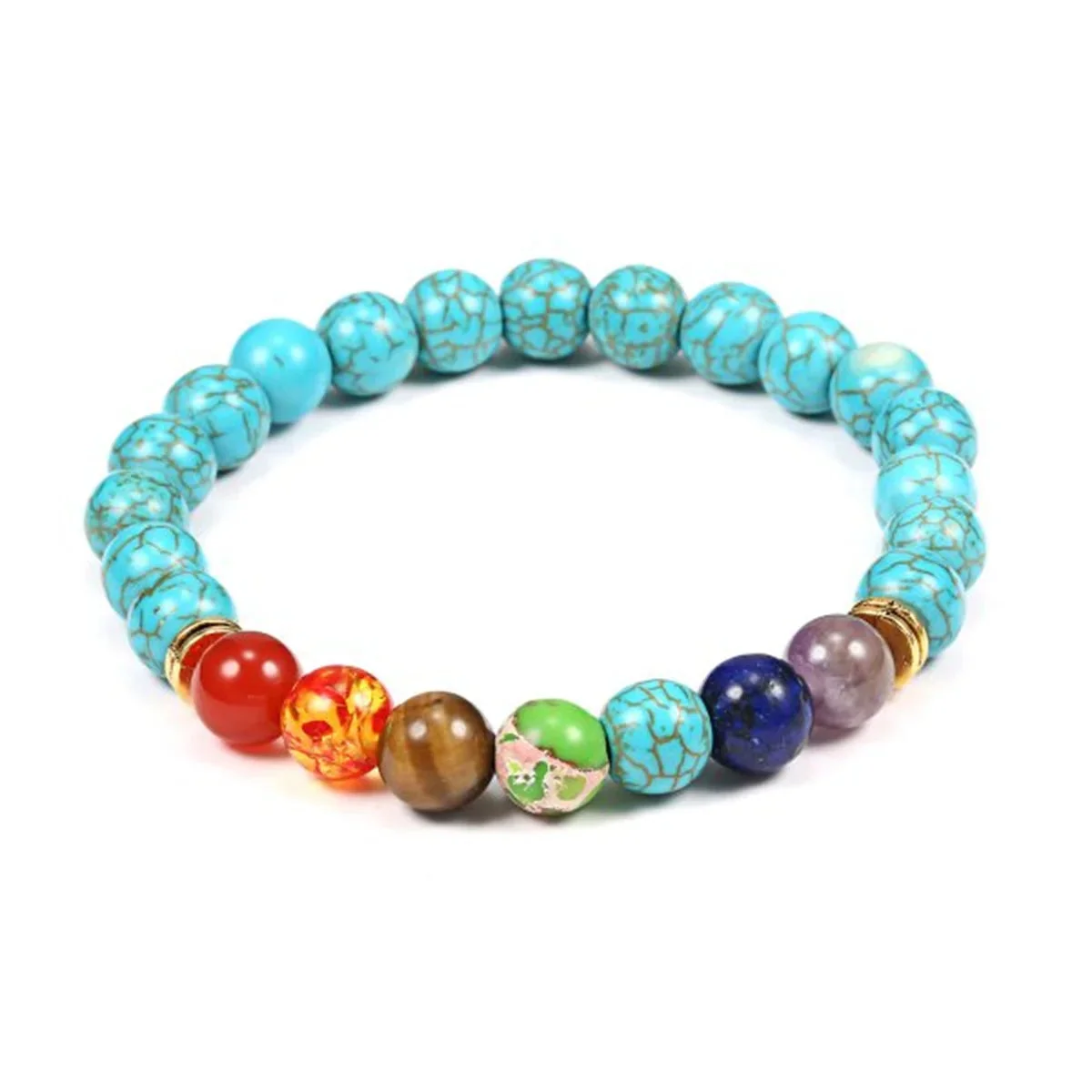 Détails du Bracelet 7 Chakras
