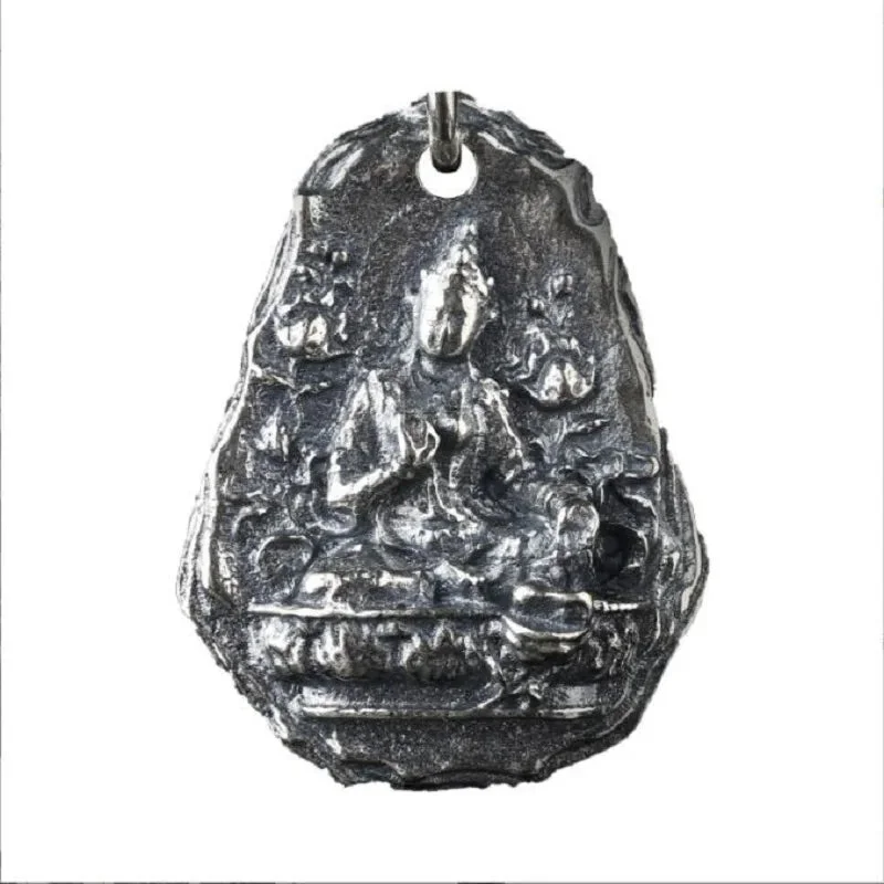 Amulette Bouddhiste en Argent