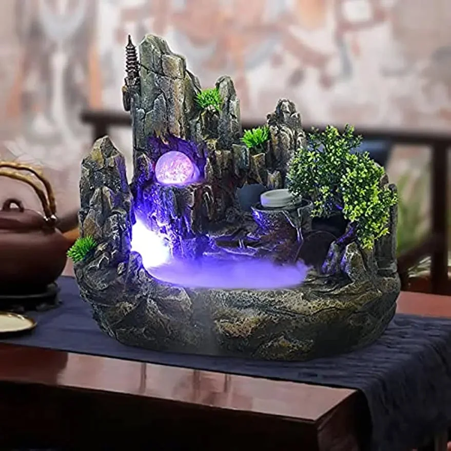 Ambiance Relaxante avec la Fontaine Zen