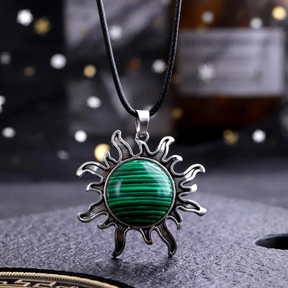 Détails du Collier Soleil en Quartz