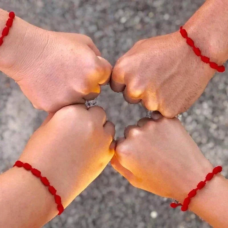 Bracelet Fil Rouge 7 Noeuds – Image 5