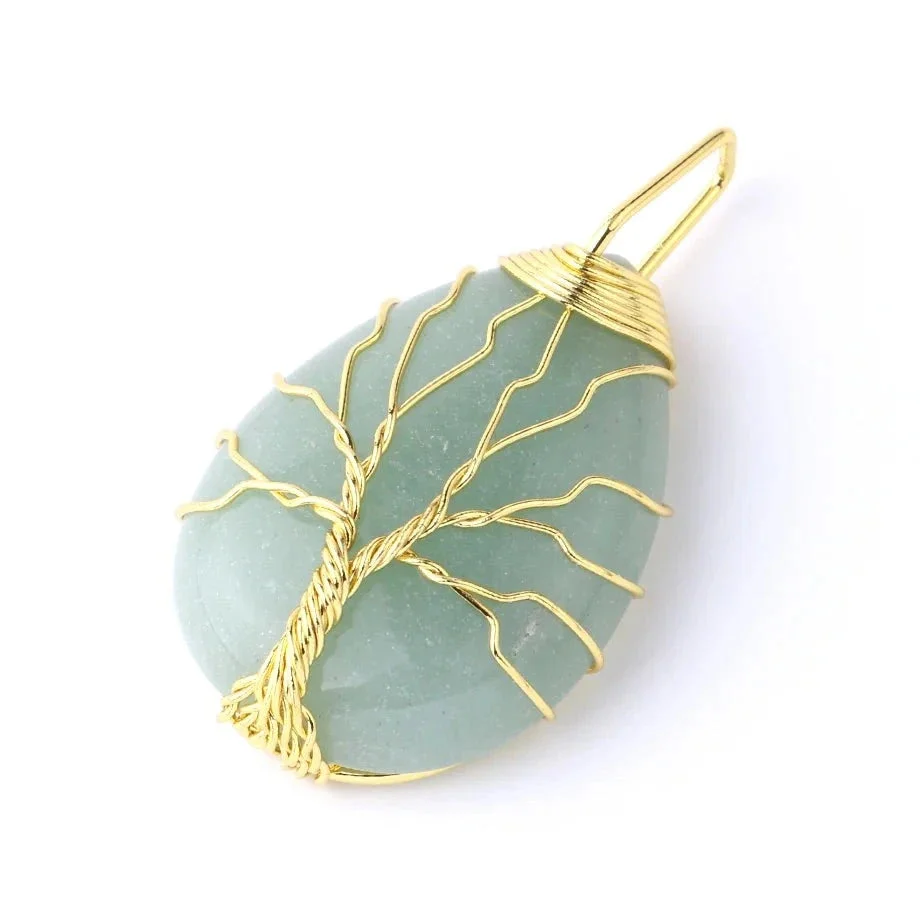 Collier Arbre de Vie Améthyste en situation