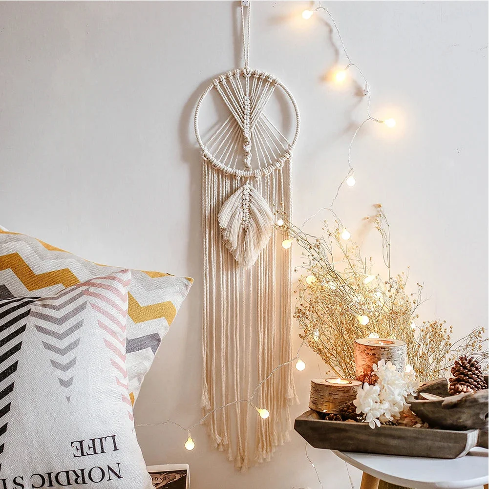 Attrape Rêve en Macramé