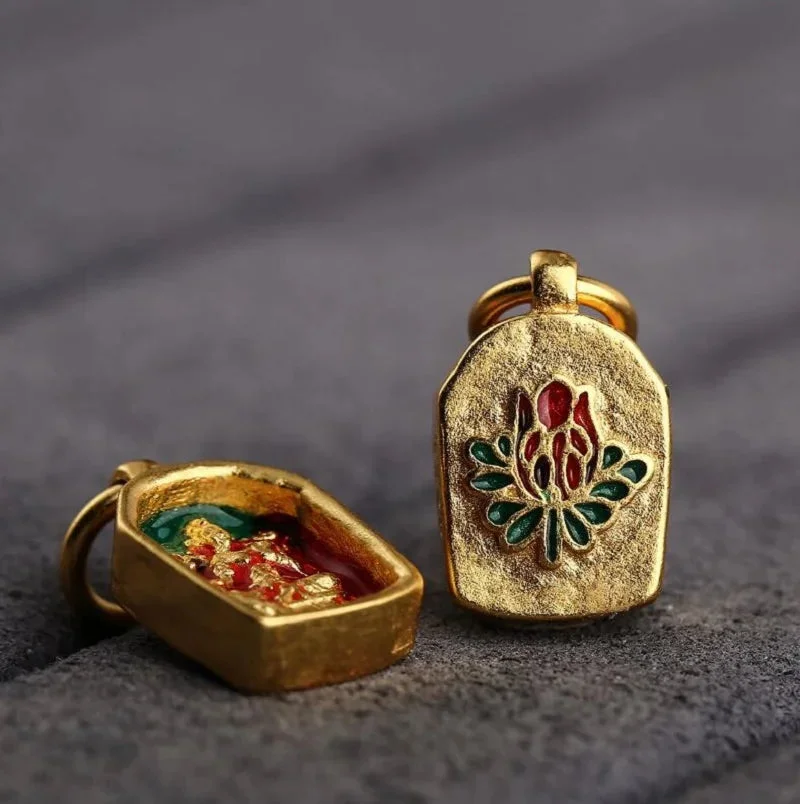 Amulette Jambhala en argent