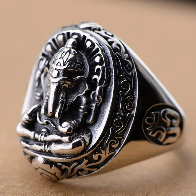 Bague Chevalière en argent