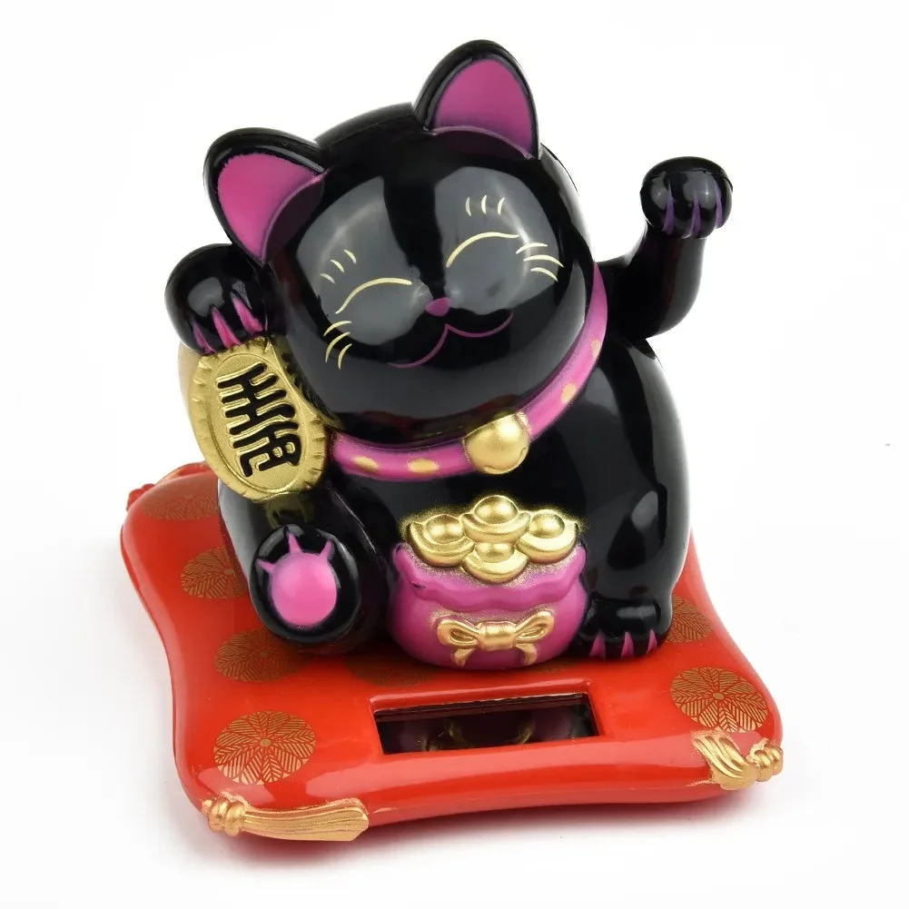 Chat Porte-Bonheur Maneki Neko Solaire – Image 12