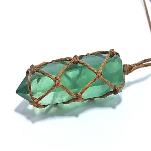 Collier en Pierre Naturelle Emeraude