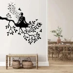 Stickers Bouddha sur une Branche d'arbre