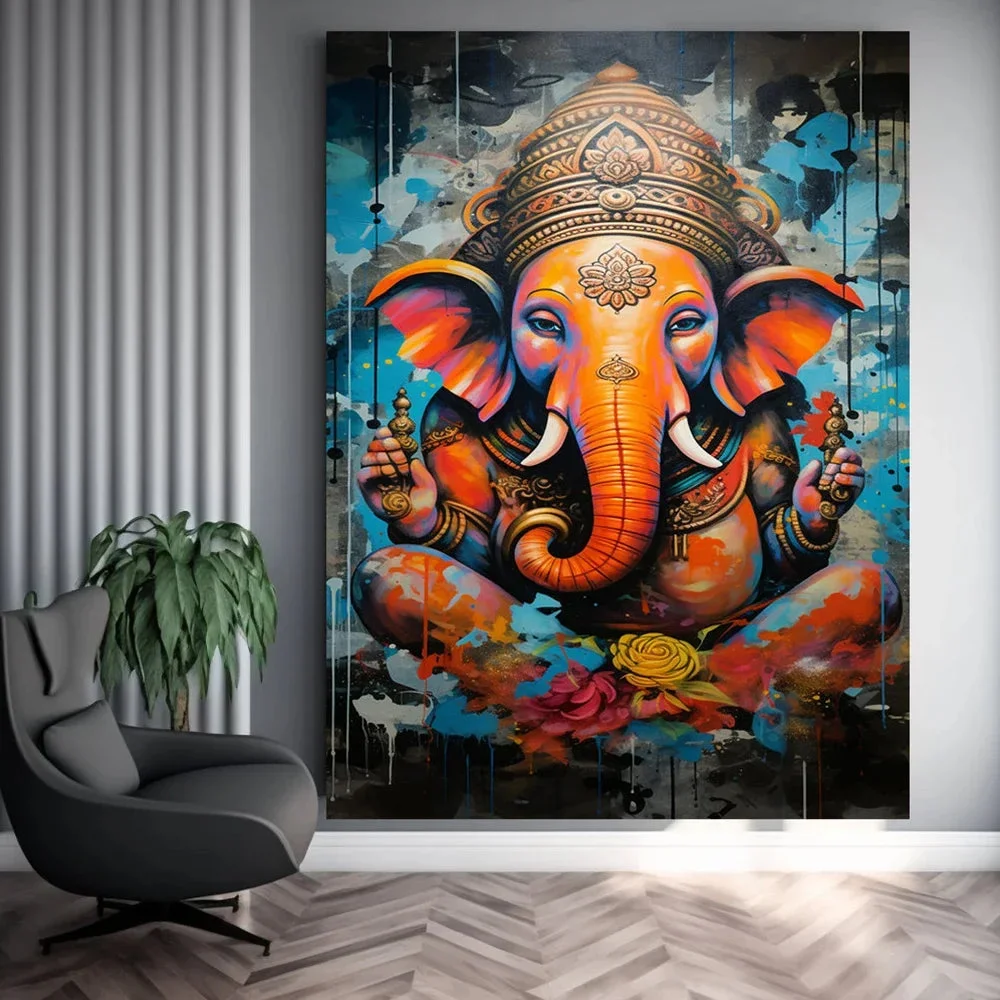 Tableau D'Art Ganesh