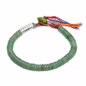 Bracelet Tibétain en Pierre D’Aventurine