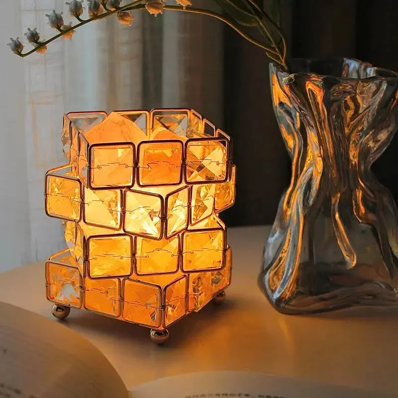 Lampe de Sel de L'Himalaya en Cube