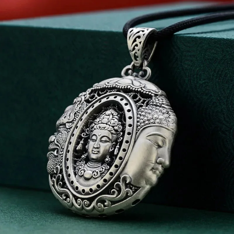 Pendentif Bouddha 3 Visages – Image 2
