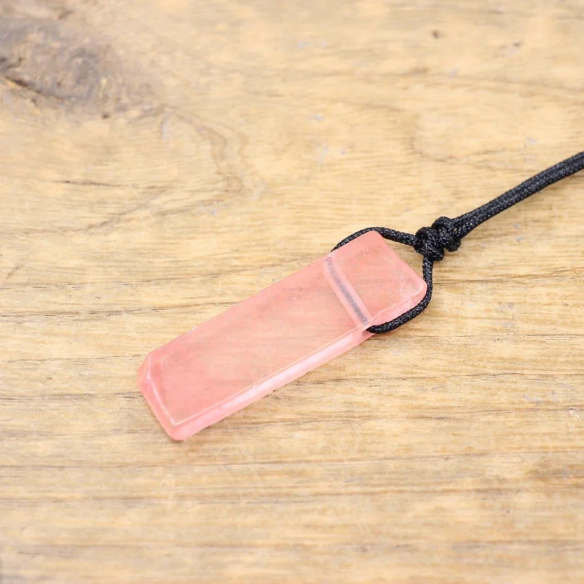 Collier Avec Pierre Naturelle