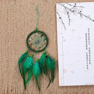 Attrape Reve Plume Verte