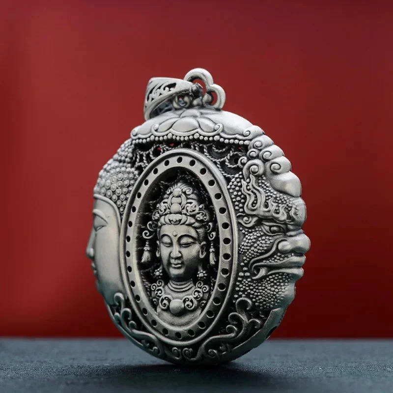 Pendentif Bouddha 3 Visages – Image 4