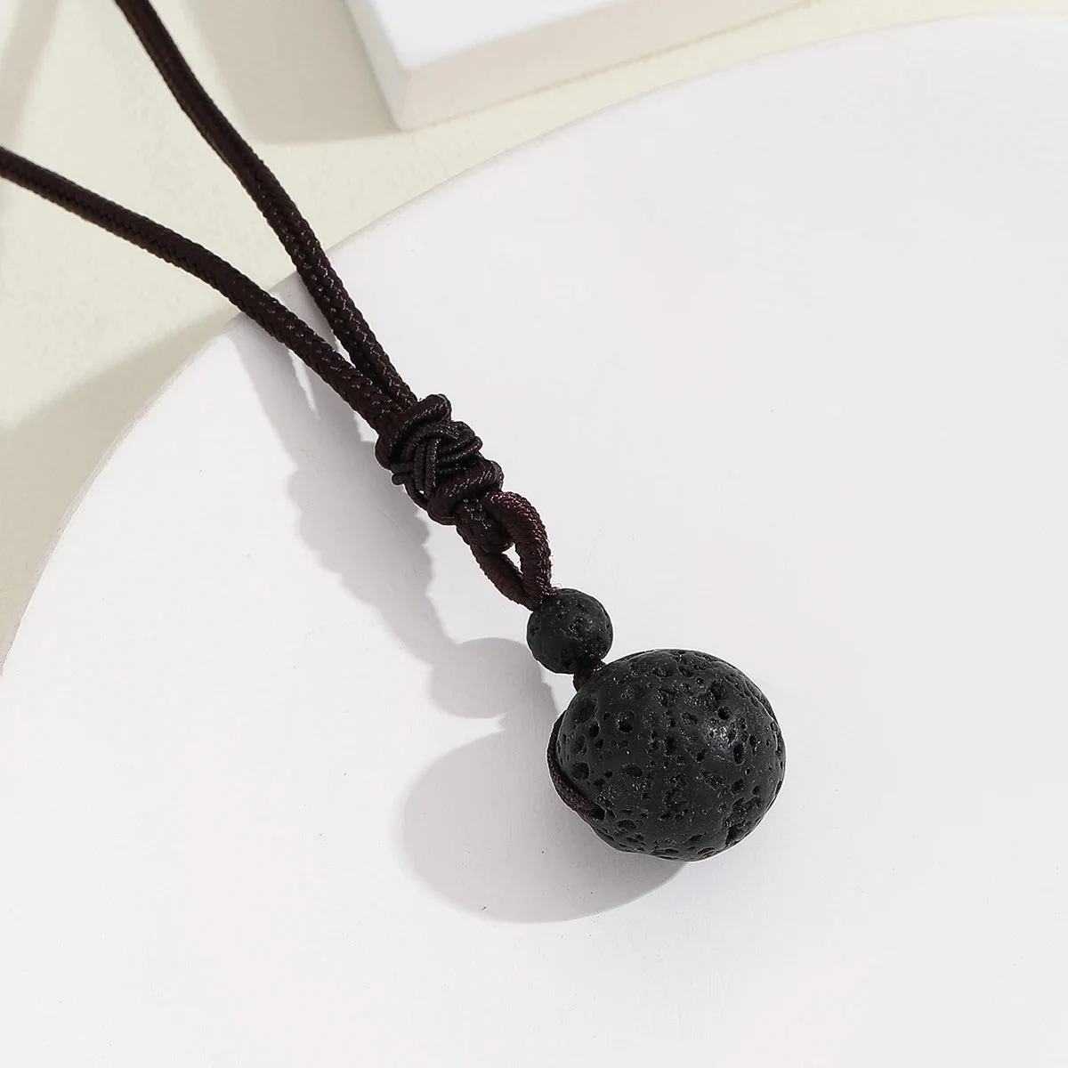 Collier en Pierres Oeil de Tigre Bleu