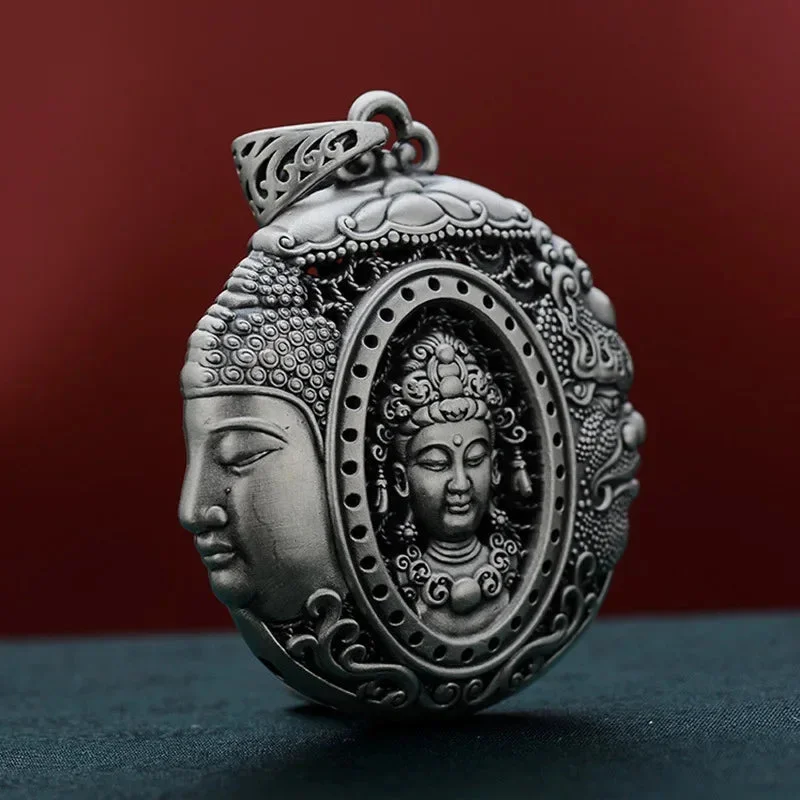 Pendentif Bouddha 3 Visages – Image 3