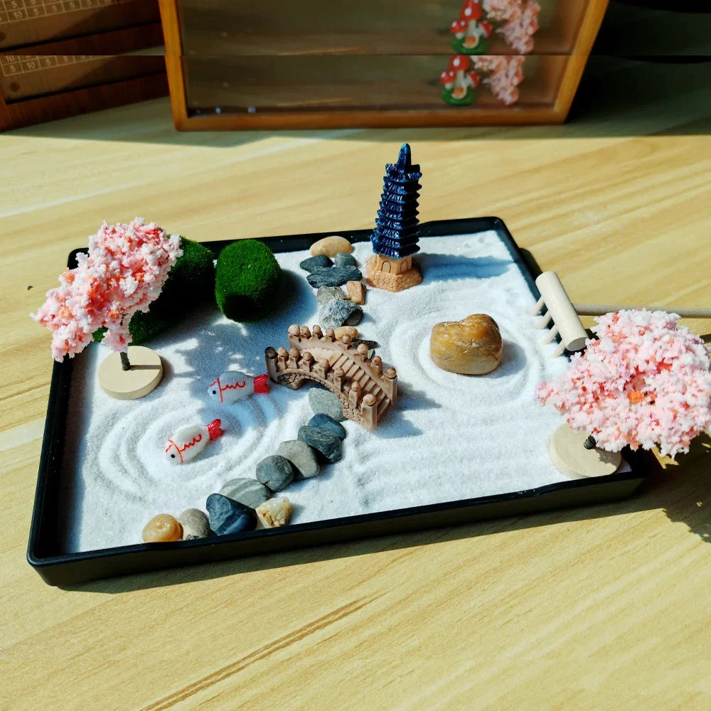 Mini Jardin Zen et ses Éléments