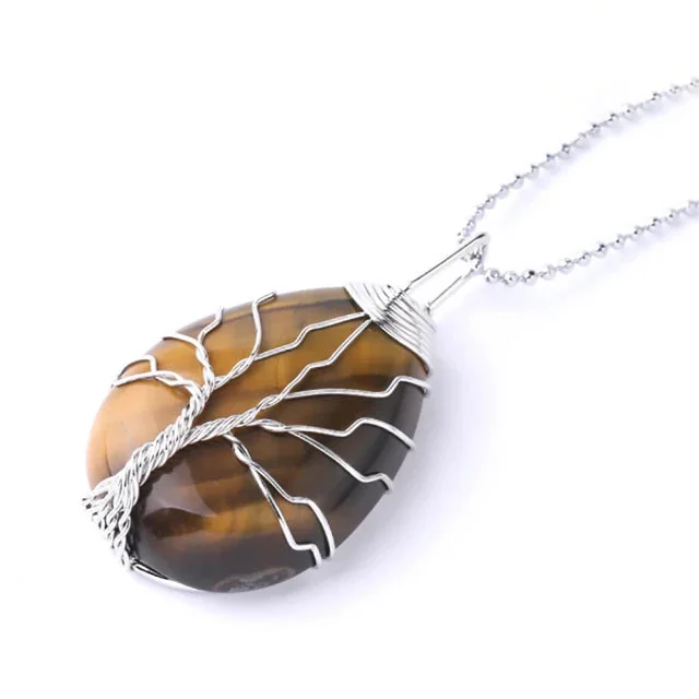 Détails du Collier Pendentif Arbre de Vie