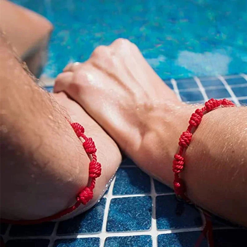 Bracelet Fil Rouge 7 Noeuds – Image 6