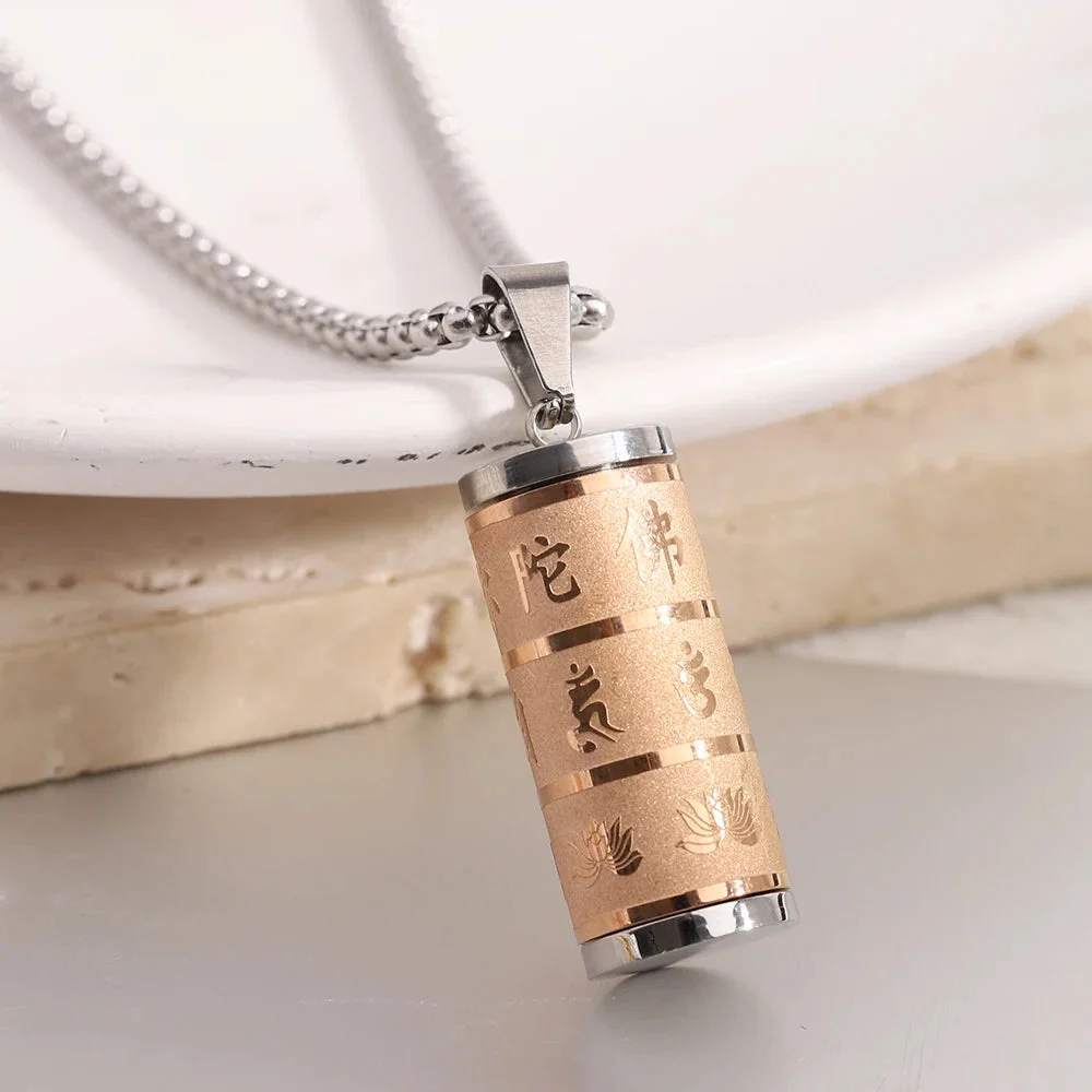 Pendentif Om Mani Padme Hum Or