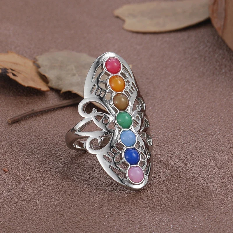 Détails de la Bague 7 Chakras