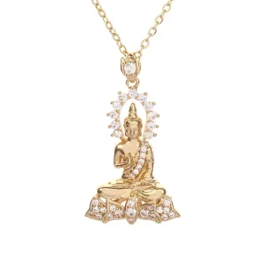 Pendentif Bouddha Or