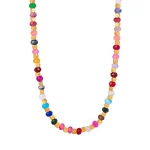 Collier pierres Fines Multicolores