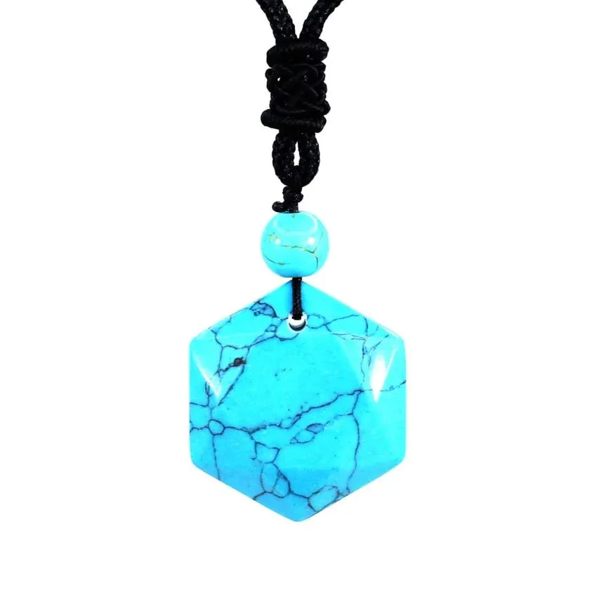 Collier Agate Noire en Détail