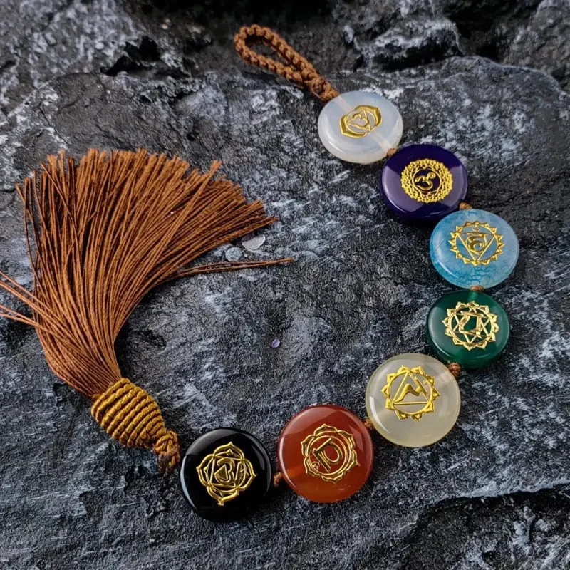 Amulette 7 Chakra - Équilibre des Chakras