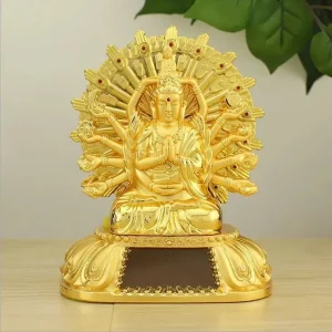 Avalokitesvara roue de prière solaire