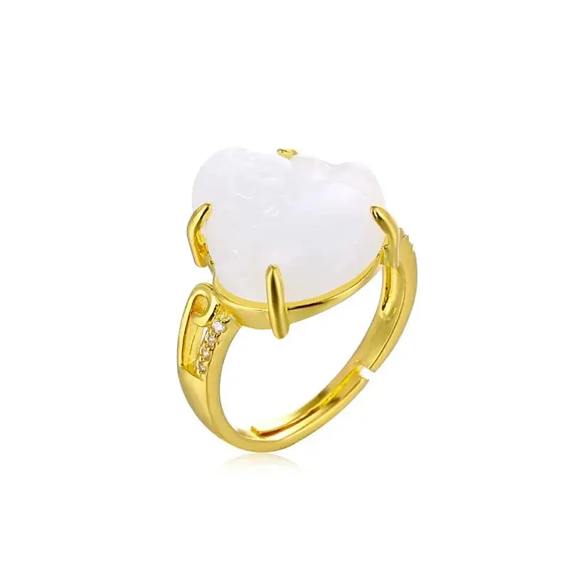 Bague Bouddha Ajustable