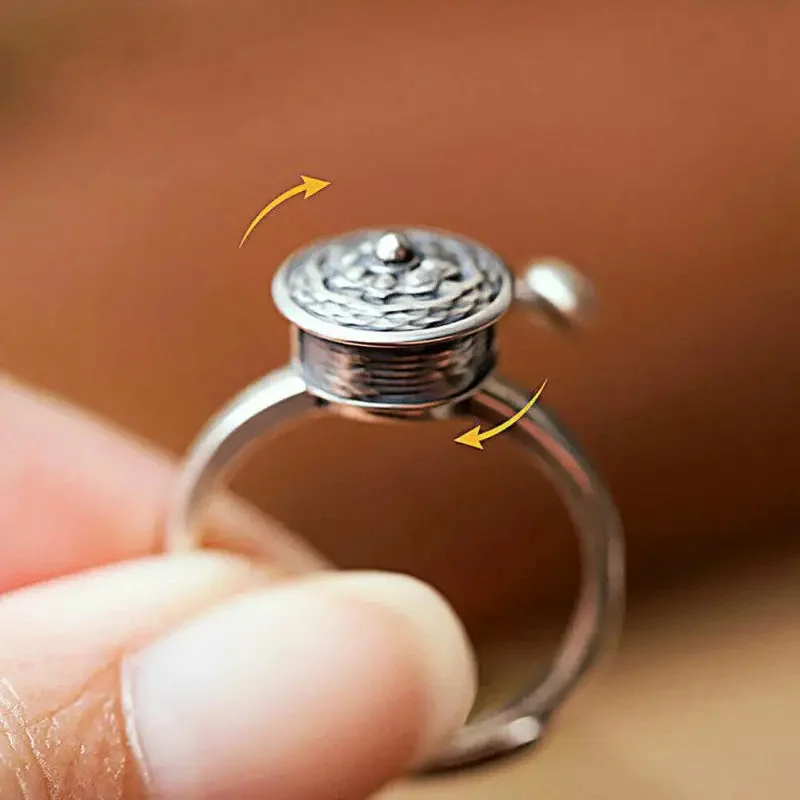 Bague Bouddhiste Antistress