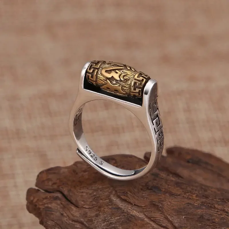 Bague Tournante Tibétaine