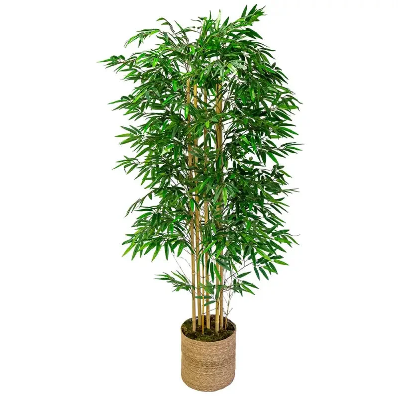 Bambou Artificiel 180cm dans un intérieur zen