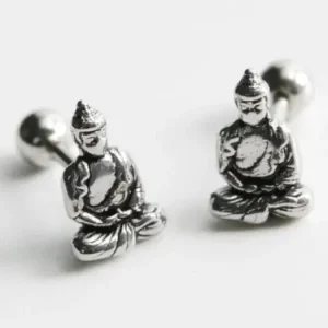 Boucle d'oreille Bouddha