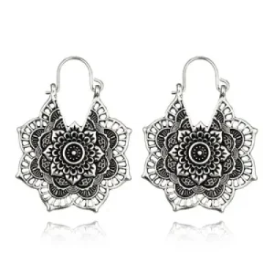 Boucle d'Oreilles Mandala