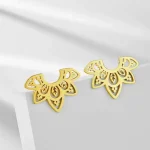 Boucles d'oreilles Bohème fleur de lotus