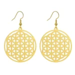 Boucles d'oreilles Fleur de Vie