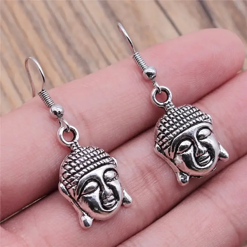 Boucles d'oreilles design Bouddha