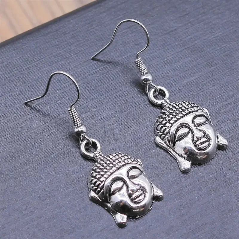 Boucles d'oreilles en alliage de zinc
