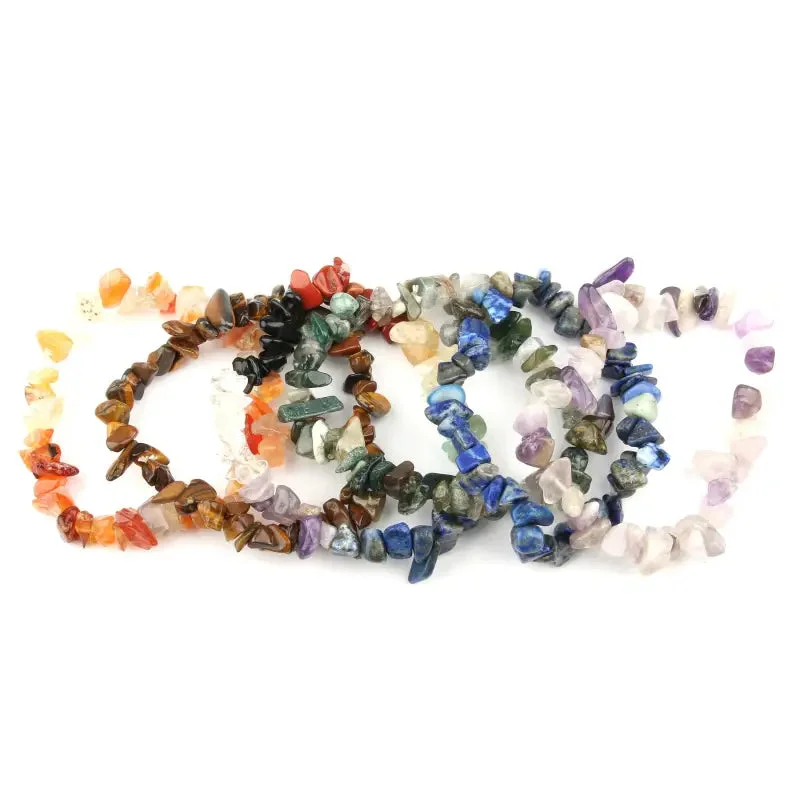 Détails du Bracelet 7 chakras vraies pierres