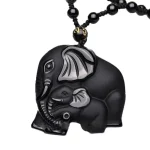 Collier éléphant Bouddhiste